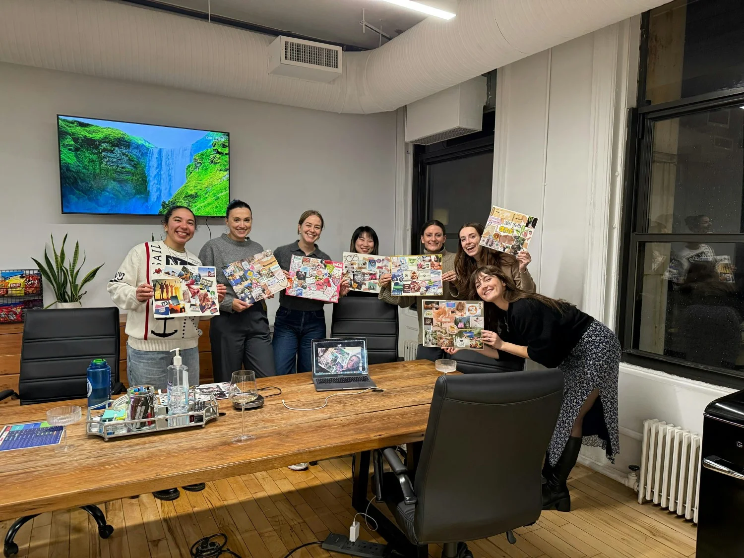 Some of the outputs of a women of Moon Rabbit workshop held in our New York office