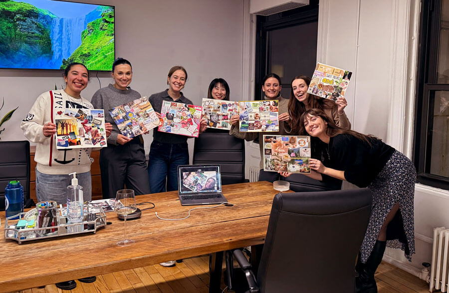 Vision Board Event at the Office