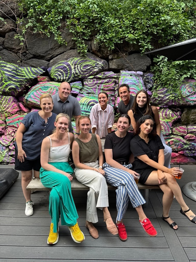 After our summer meeting presentations, we took things outside to relax, play games, & enjoy the nice weather together.