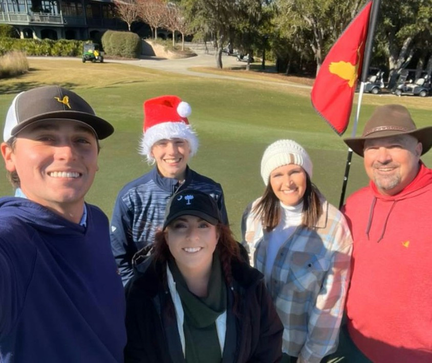 Holiday Staff Party - Winning Golf Team