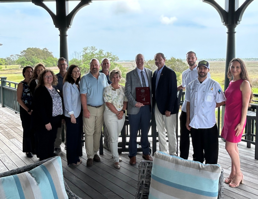 Clint Wood, General Manager awarded AJGA Golf Executive of the year 2024.