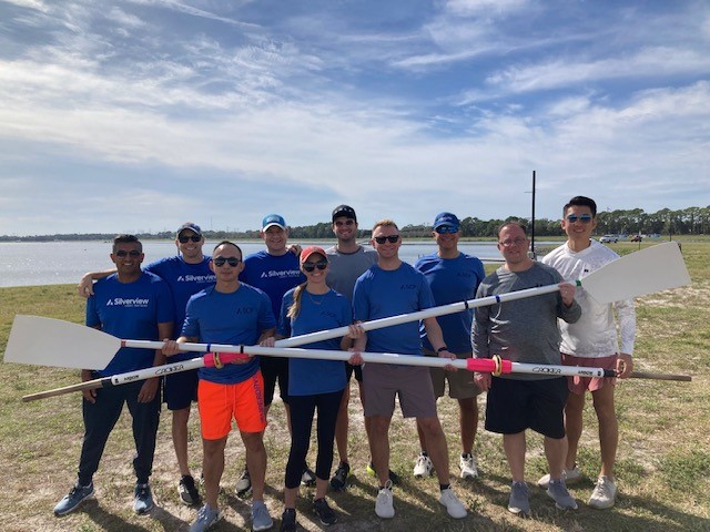 Silverview enjoyed a team building activity at Sarasota Crew.