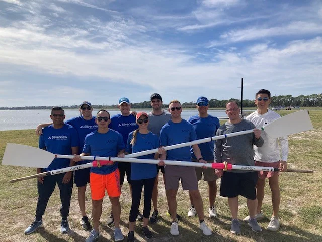Silverview enjoyed a team building activity at Sarasota Crew.