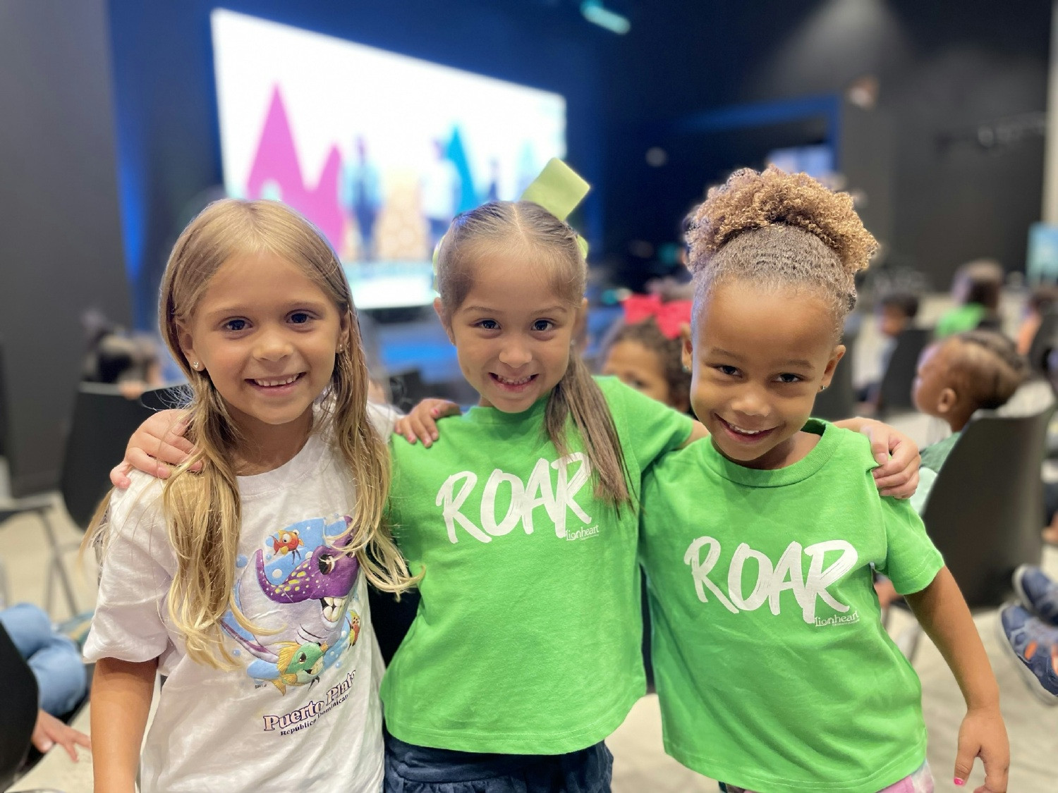 Joy that can’t be contained, it’s almost Roar Time at Lionheart! Our Lionheart kids favorite time of the week!