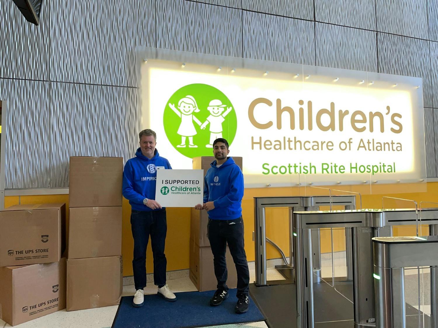 Impiricus founders supporting local hospitals and frontline workers 