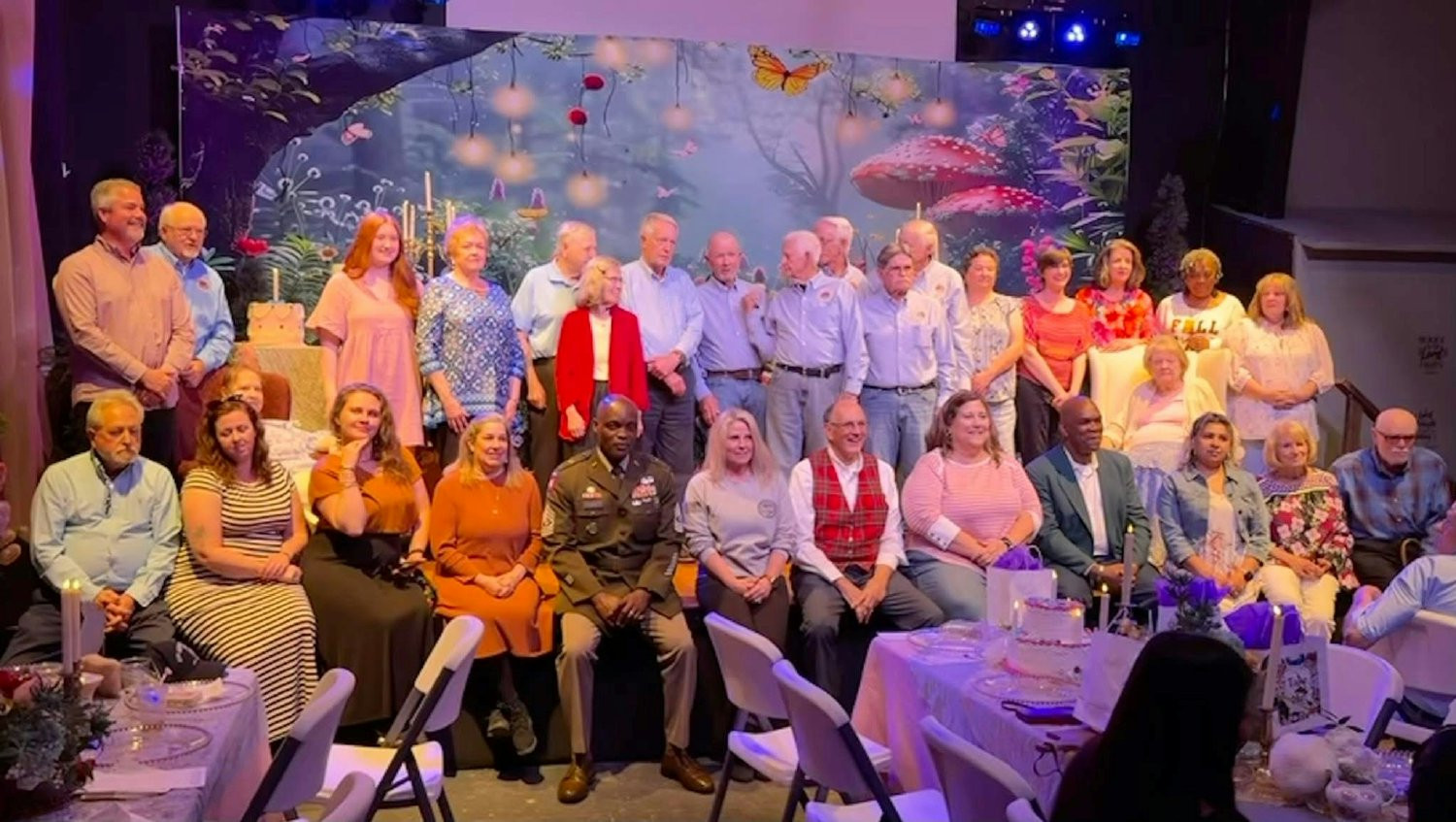 Annual Volunteer Banquet. Celebrating our dedicated volunteers. Volunteers match 6-8% of clinical hours. 