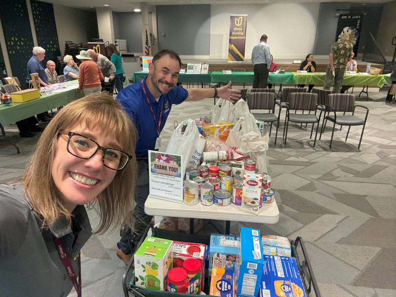 Resident Information Fair and Food Drive