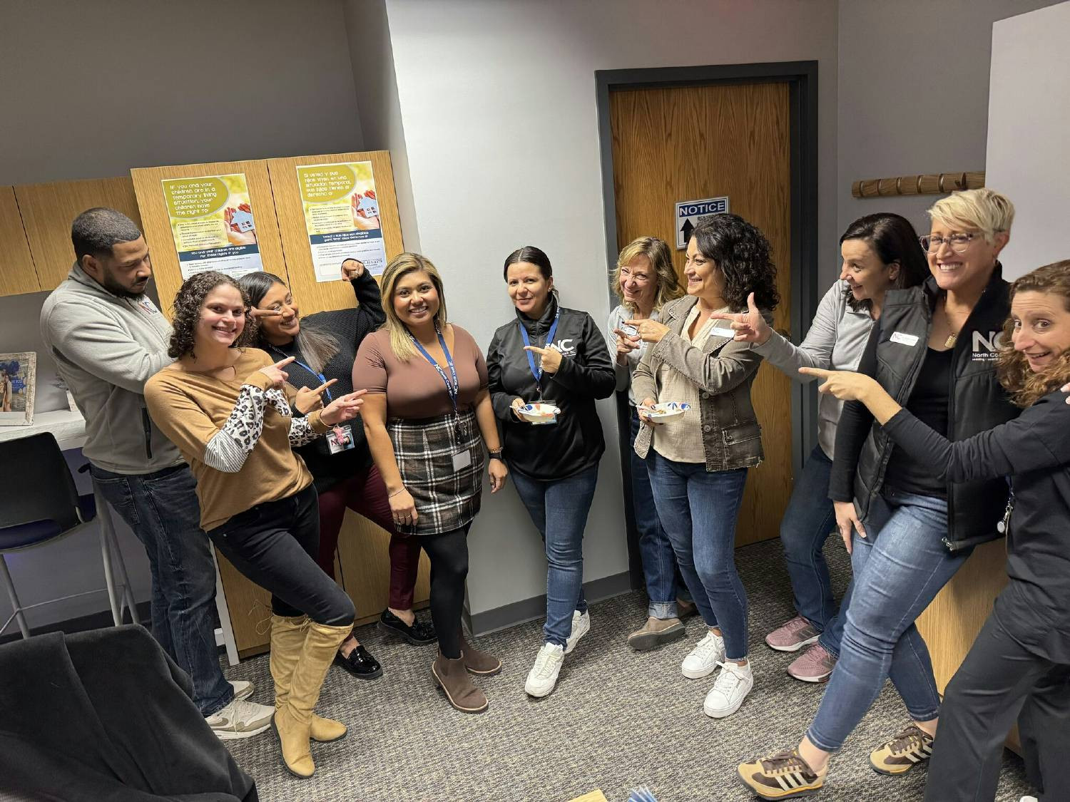Celebrating each other is part of our culture. In this photo, we are celebrating a birthday!