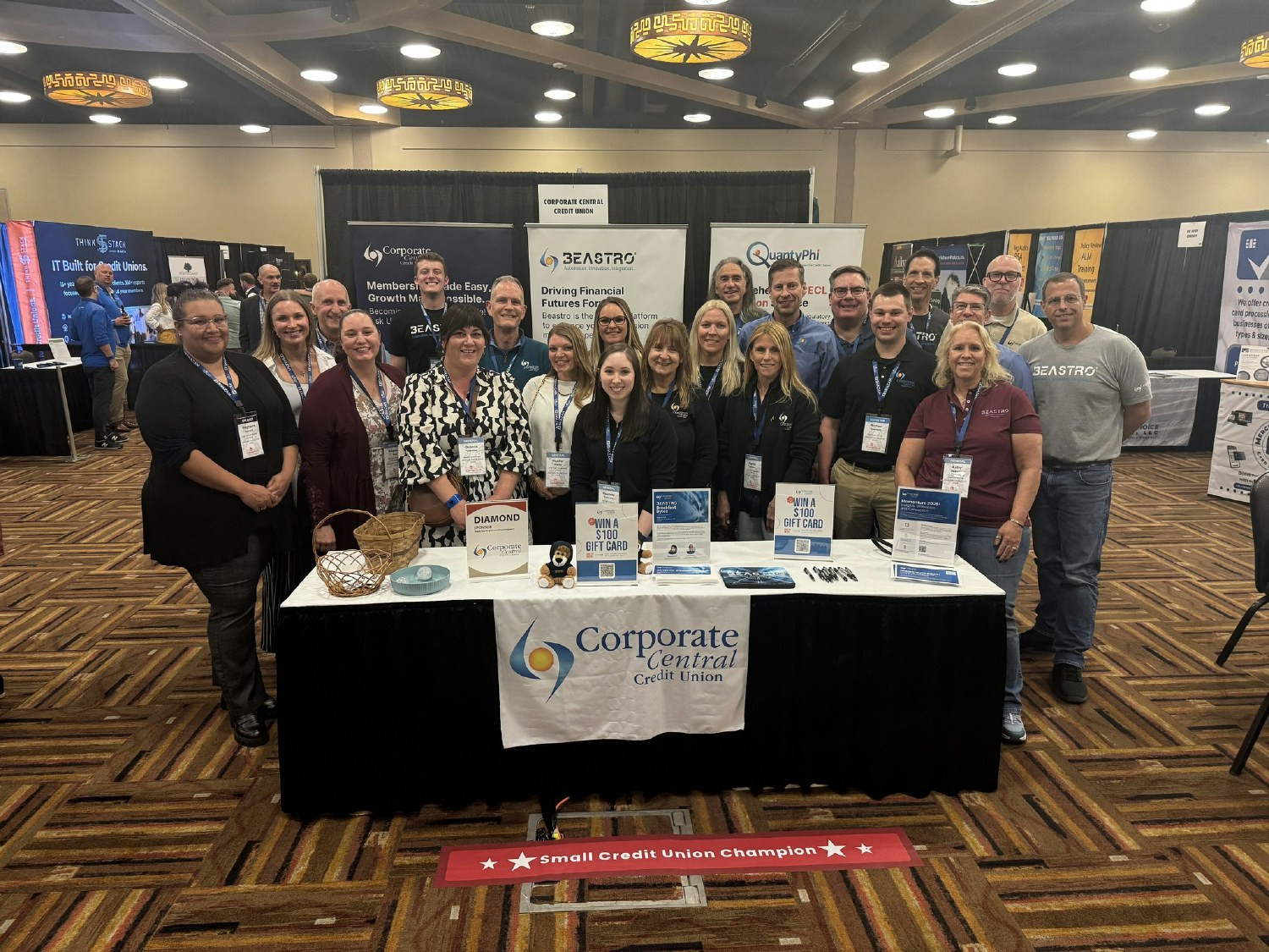 Corporate Central Credit Union at the 2025 Wisconsin Credit Union League Convention.
