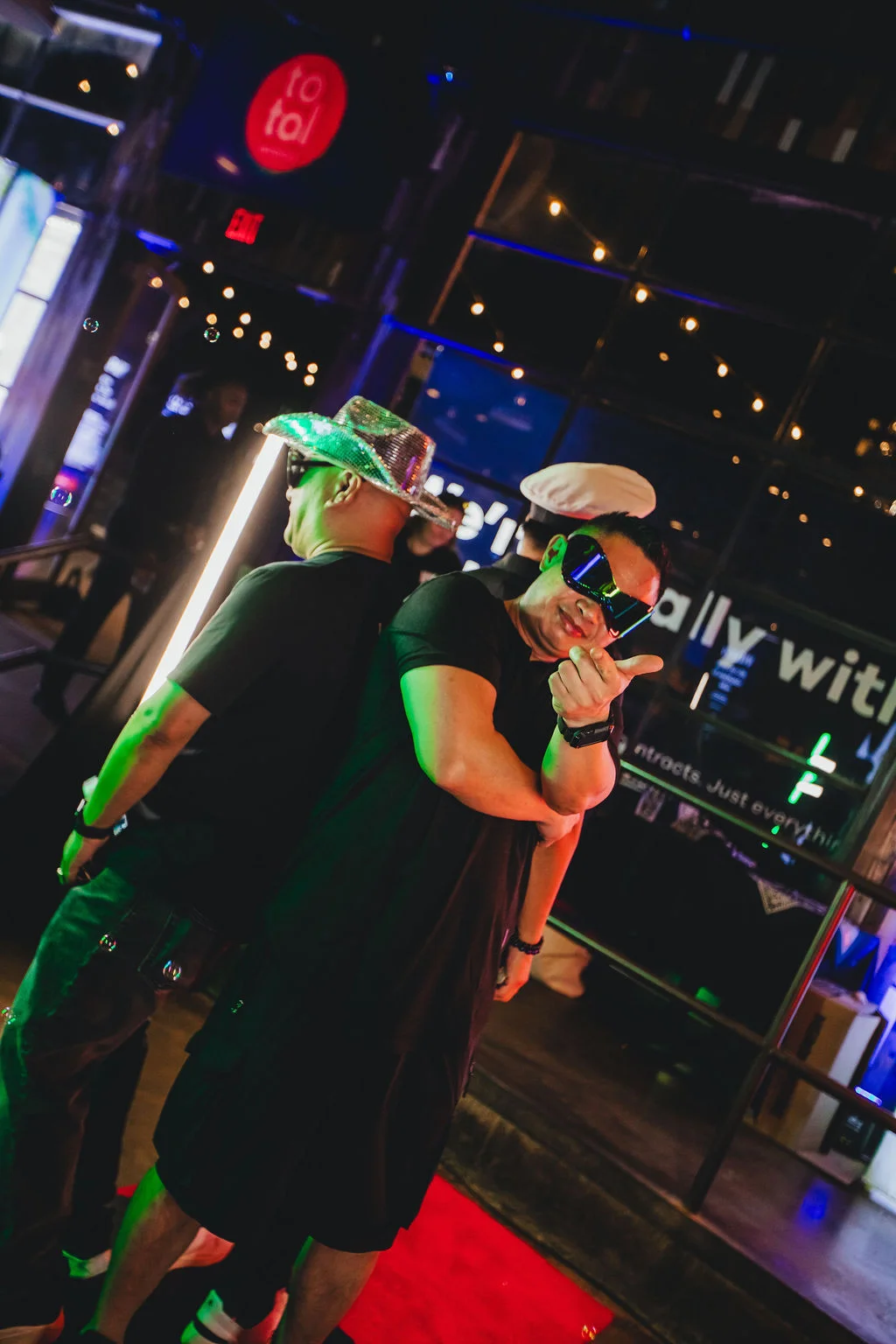We never miss a good photo booth moment! Here’s Tom striking a pose and keeping the vibes high at our latest event!