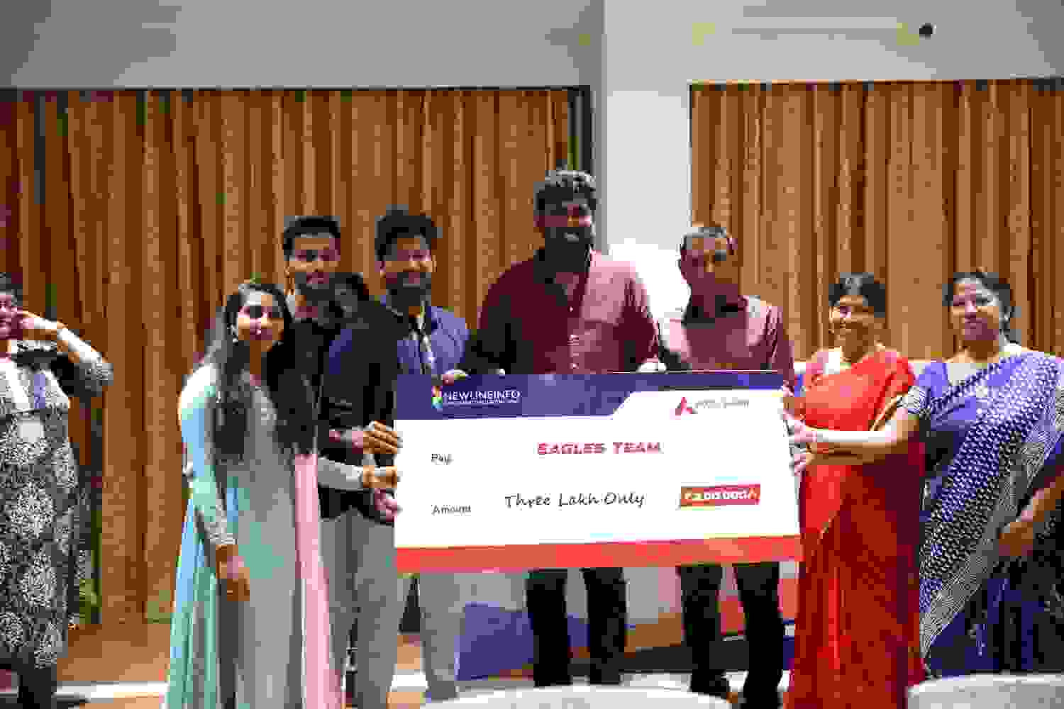 Celebrating Achievements – Recognizing the outstanding efforts of our ‘Eagles Team’ with a well-deserved reward.