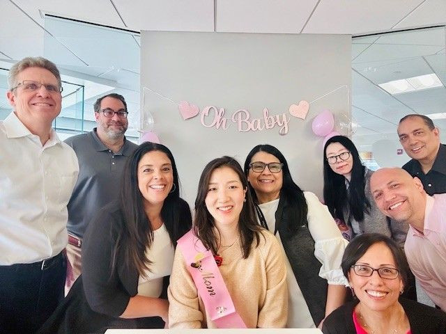 The Link corporate family had a great time celebrating the soon arrival of baby Harper!  