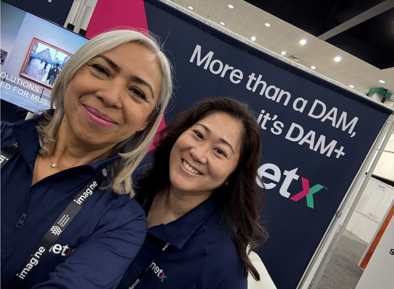 NetX marketing team attending the AAM Expo in LA
