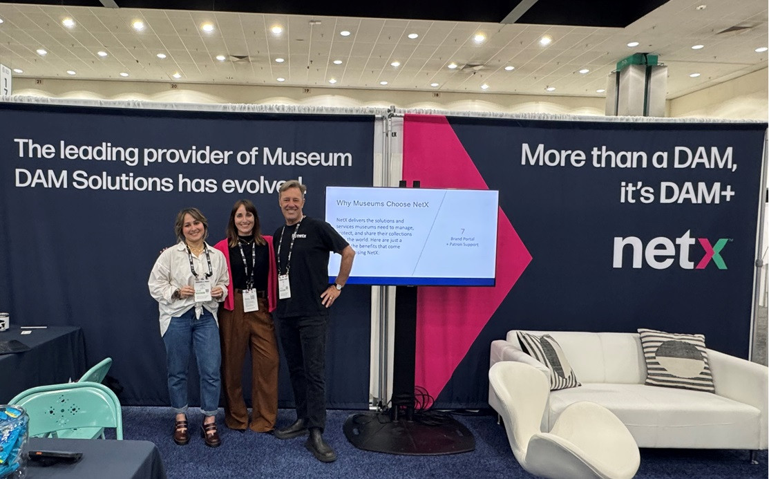 NetX sales team attending the AAM Expo in LA