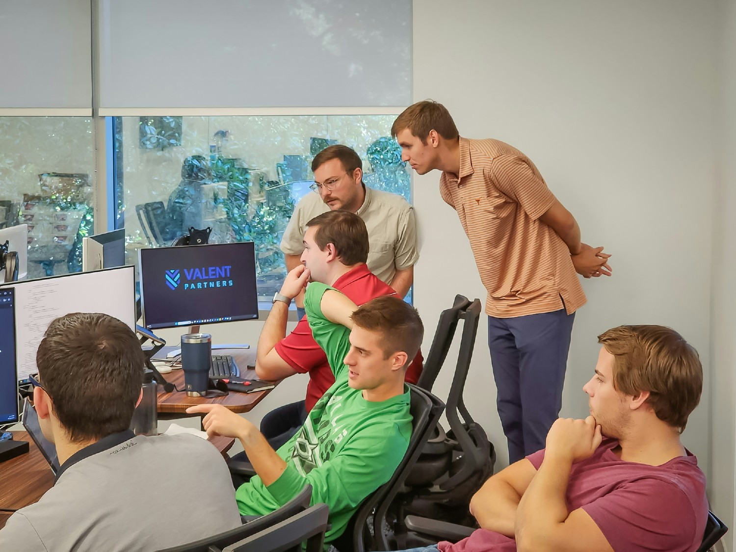 Valent hires bright people to solve hard problems, and we solve those problems best when we team up