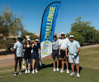 Banner Children's Open Sponsor, supporting fundraising efforts for the children's hospital. 