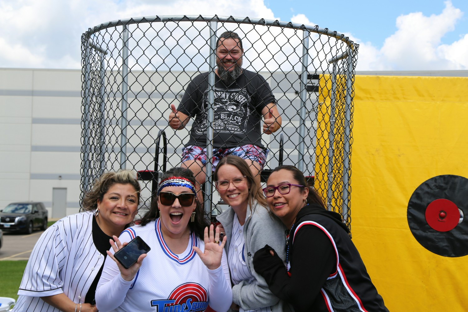 Fun at the Dunk Tank during Employee Appreciation Week!