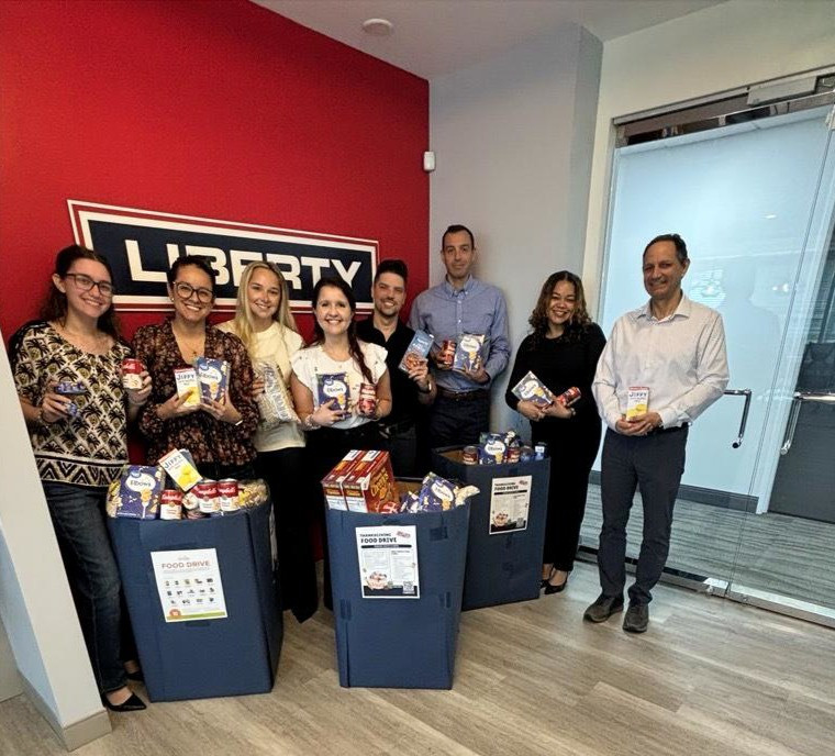 Liberty team giving back to our regional communities through partnership with Feeding America 