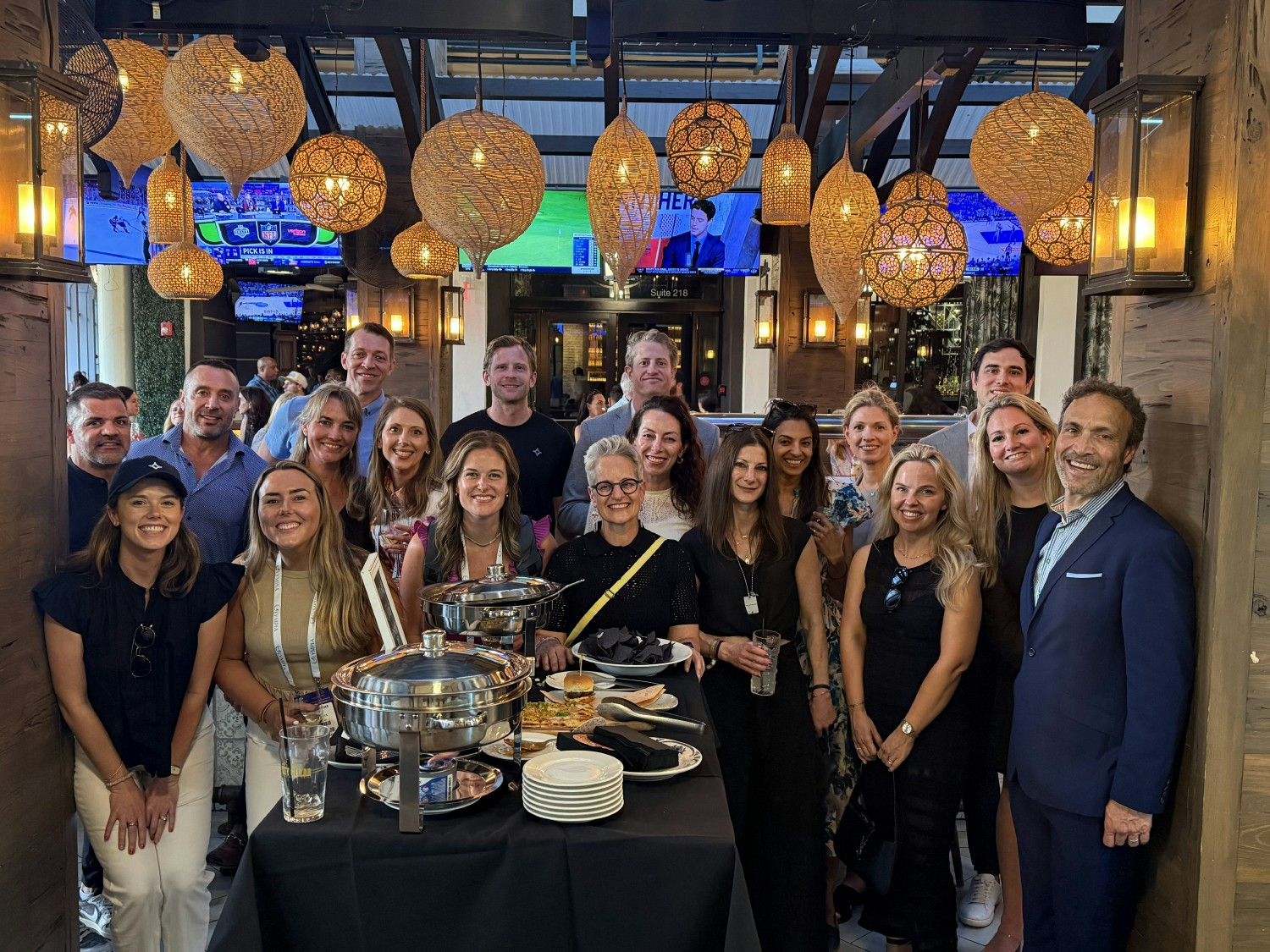 Enjoying a happy hour with our Medical Advisory Board and industry contacts at the A4M Spring Congress Conference.