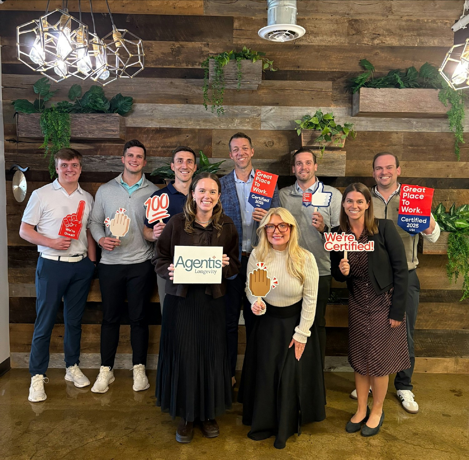 Celebrating our Great place to Work Certification from May 2025!