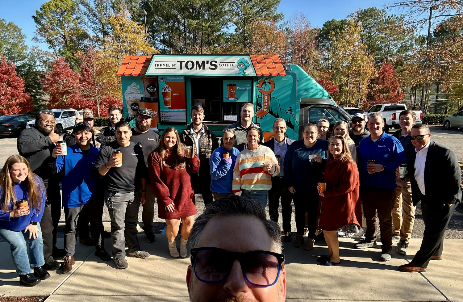 Coffee Truck treat for the team