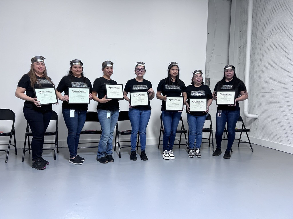 Celebrating our ESL graduates—empowering our Spanish-speaking team through language learning!
