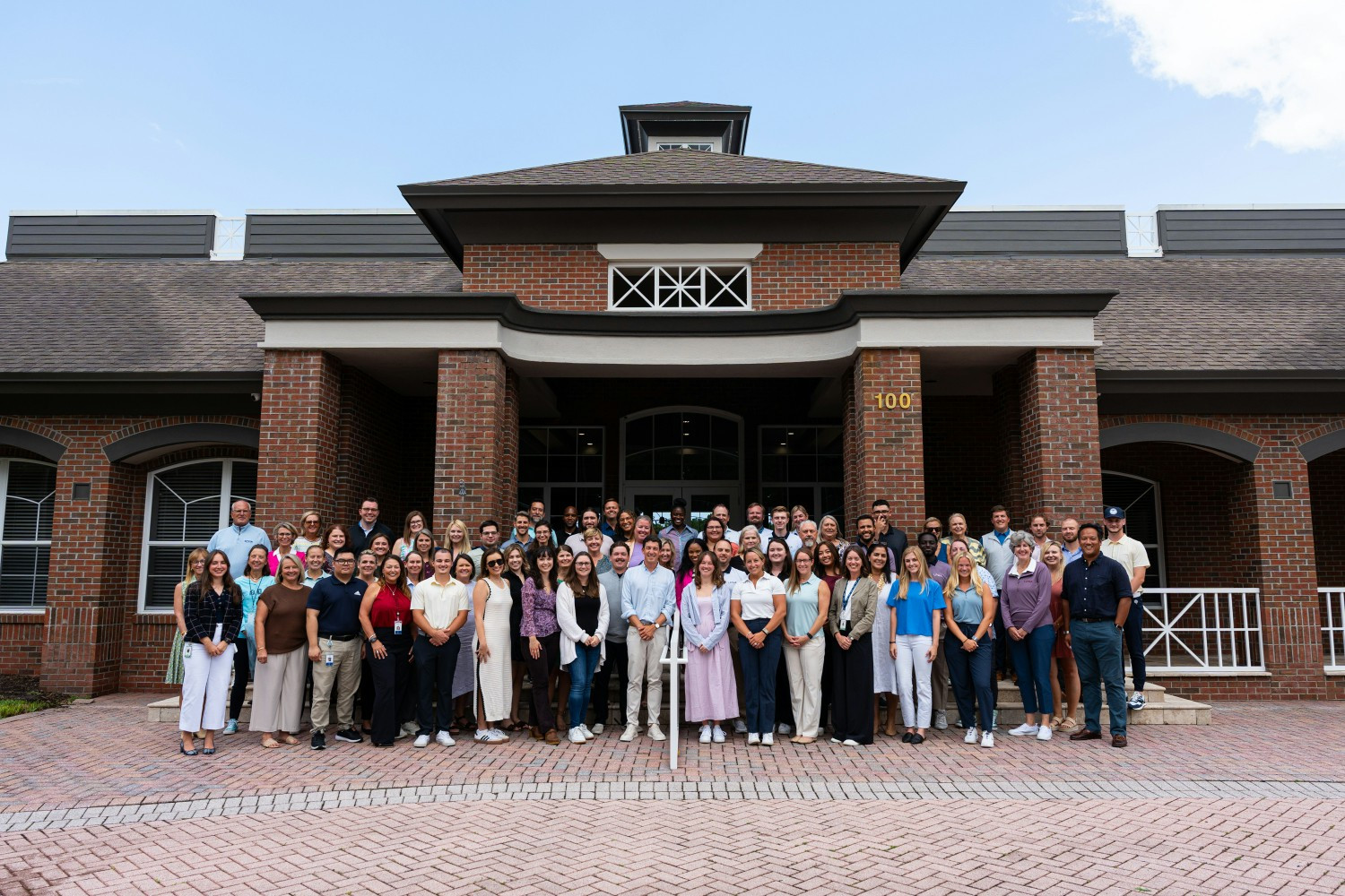 LPGA Group Photo at Headquarters on the first day of our Commissioner, Craig Kessler. 