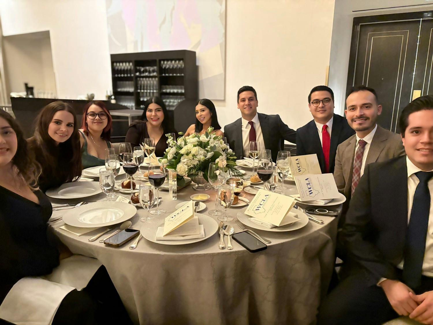 Team Costa Ivone participating at the Hispanic Lawyers Association Gala