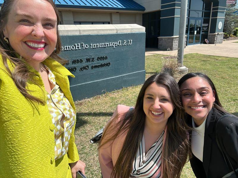 Our attorneys in Oklahoma City for USCIS Interviews and training. 