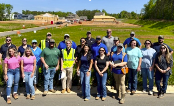 Charlotte QT Team doing a little
