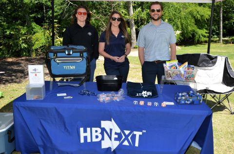Field Services Team working hard representing at GAHBA golf tournament.