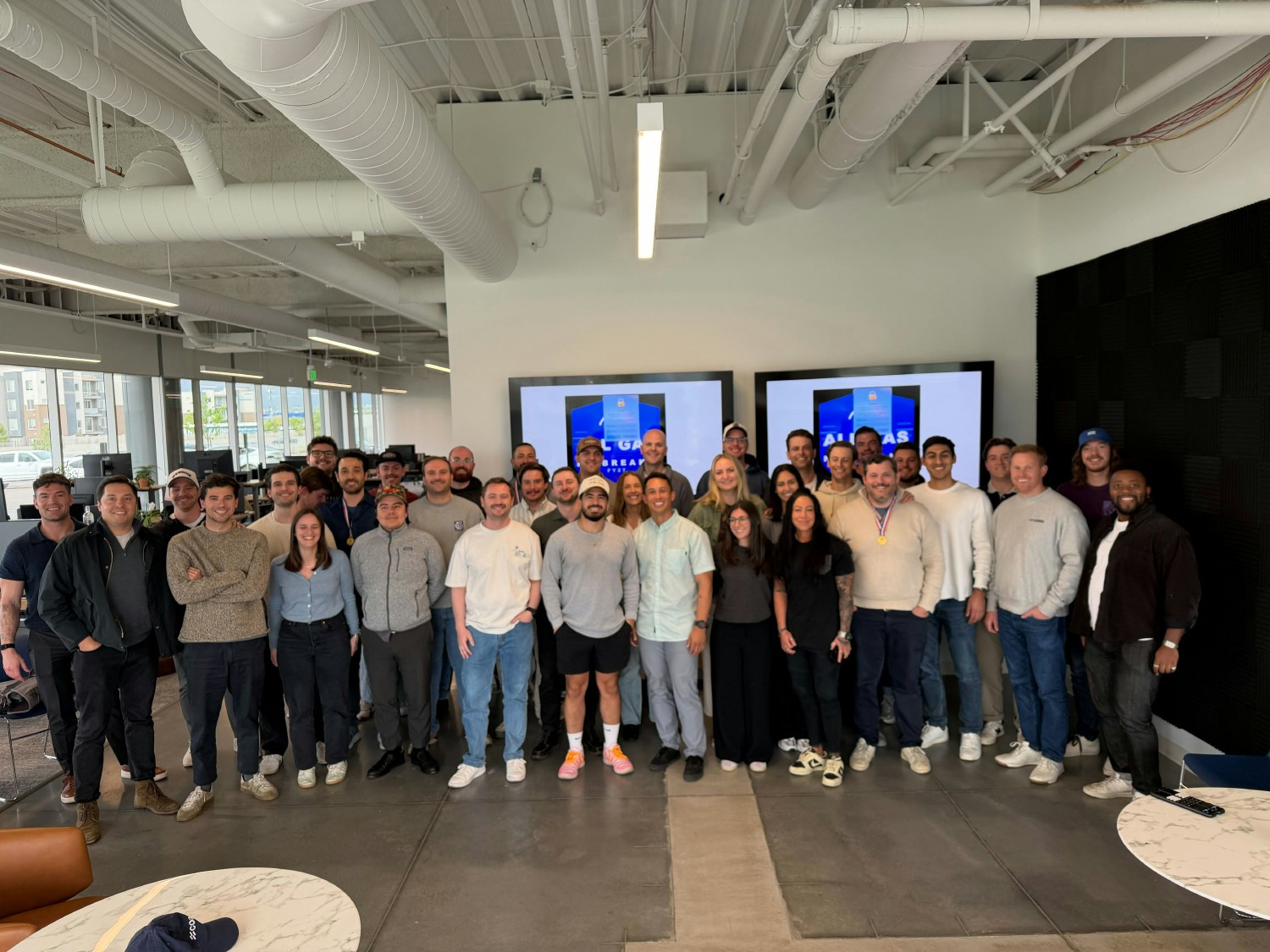 Our revenue team enjoying the annual Sales Kickoff event