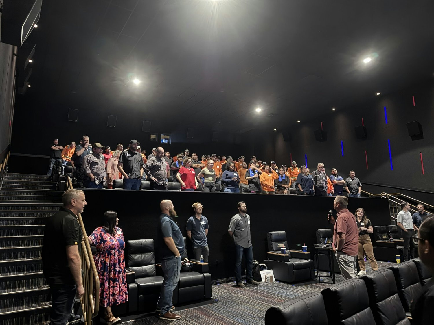 We host Big Huddles to celebrate accomplishments, share best practices, and discuss what's going on around the business.