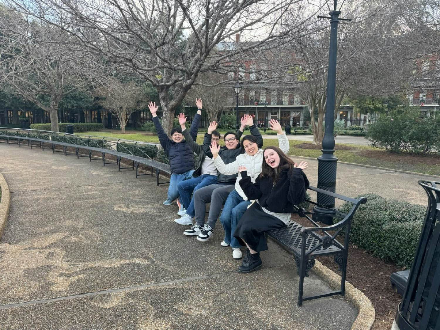 Team building in New Orleans.