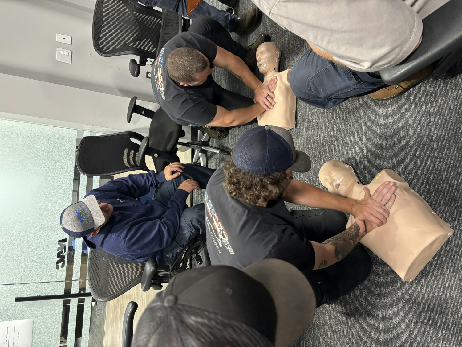 CPR training
