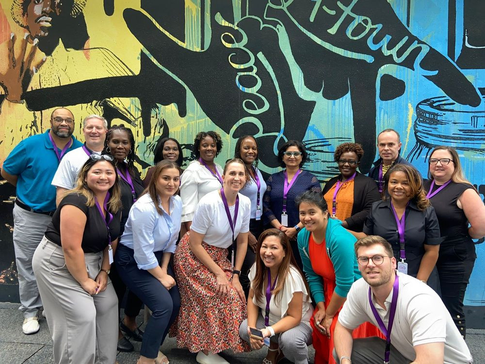 Meeting in Atlanta to train our healthcare provider partners.