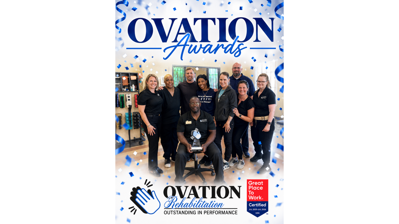 Ovation awards program.