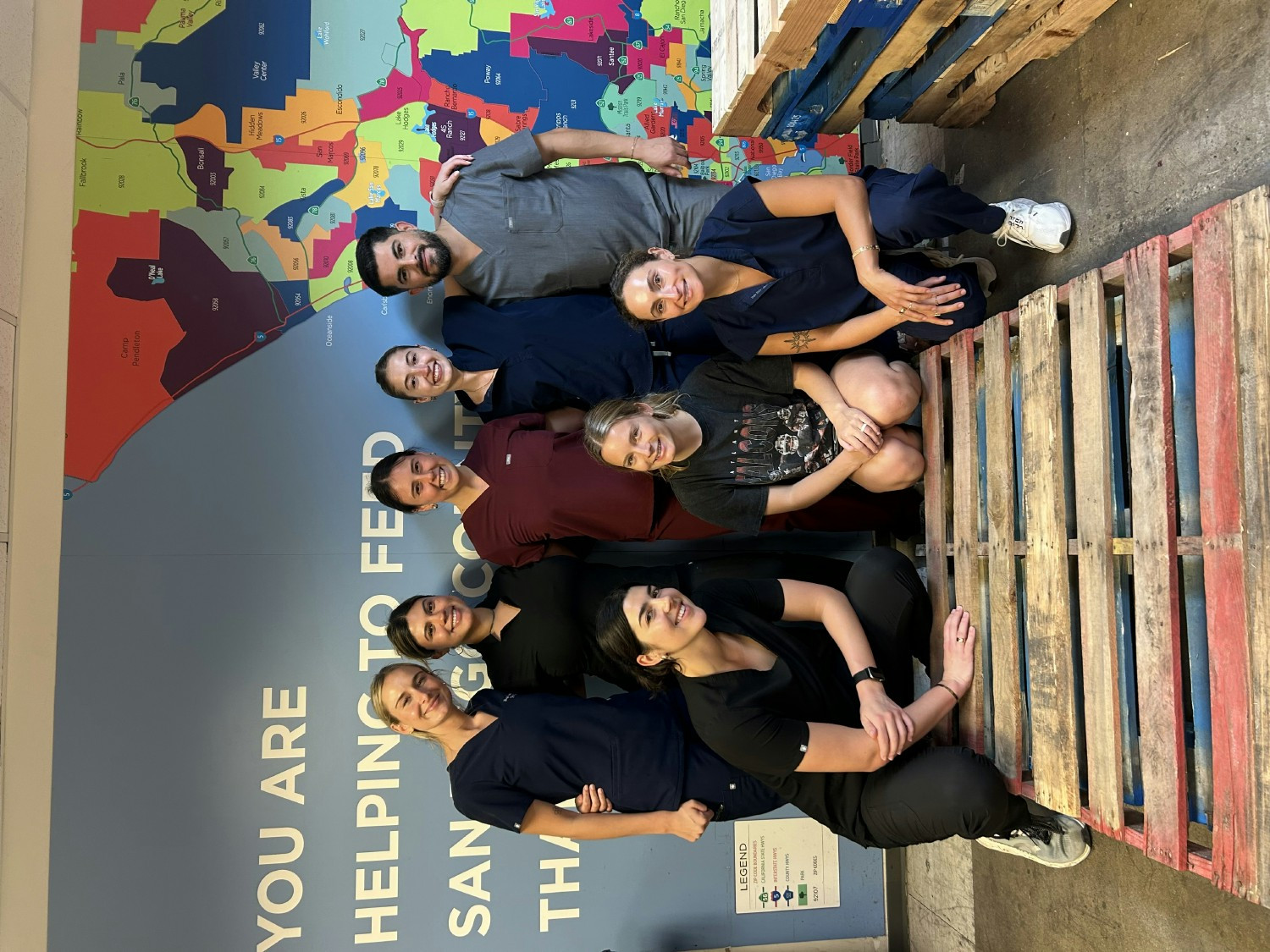 This is our SoCal San Diego clinic with a great picture of our staff.  This is just one of our 38 clinics.

