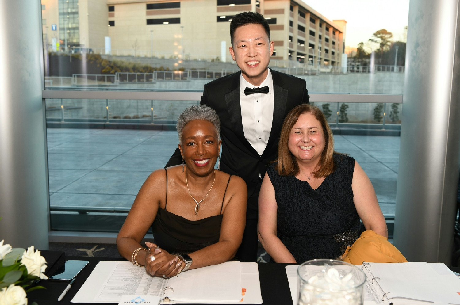 Staff receive guests with pride at the Annual Dinner held in the Gas South District - home of the Gwinnett Chamber.