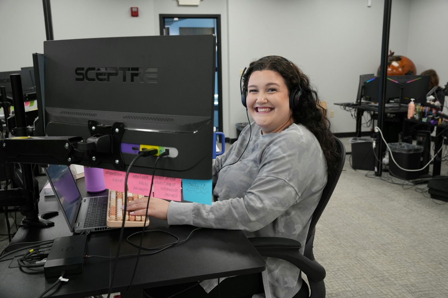 Meghan one of our awesome dispatchers. 