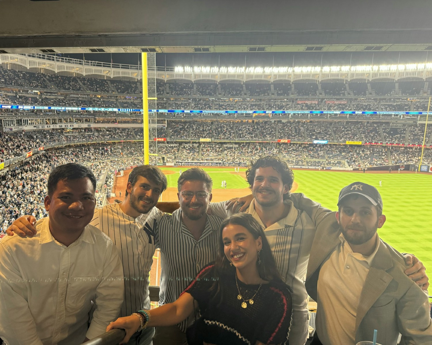 A Company Night Out at the Ballpark for the Yankees Game