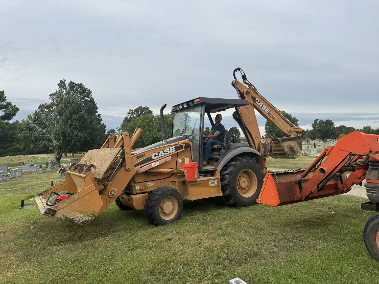 Our team takes pride in every task, using skill and care to keep our cemeteries beautiful and well maintained.