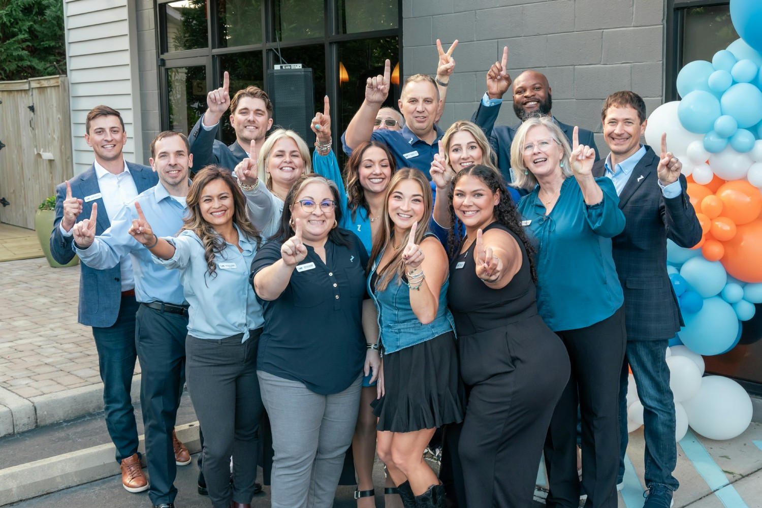 1.oak Financial Team Photo from our client appreciation event at our Headquarters in Norfolk, Virginia. 