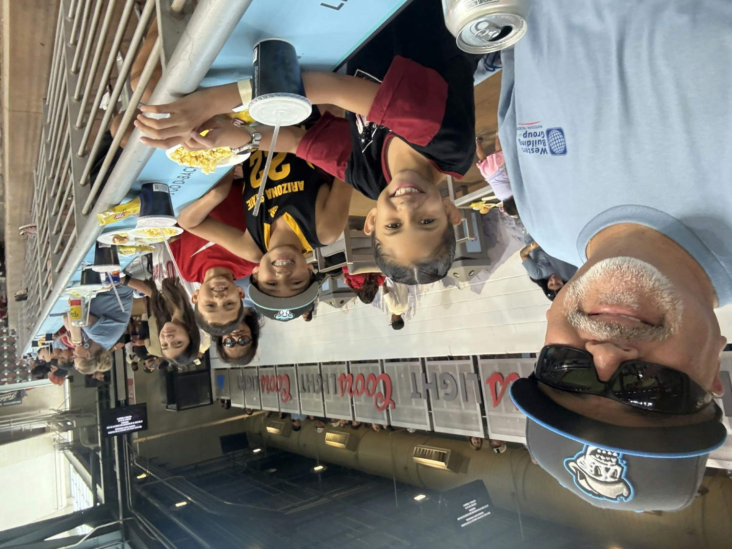 Arizona Family Employee Appreciation Event at a Diamondback's game.