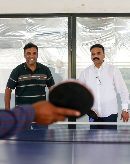 India office takes a break from work to recharge