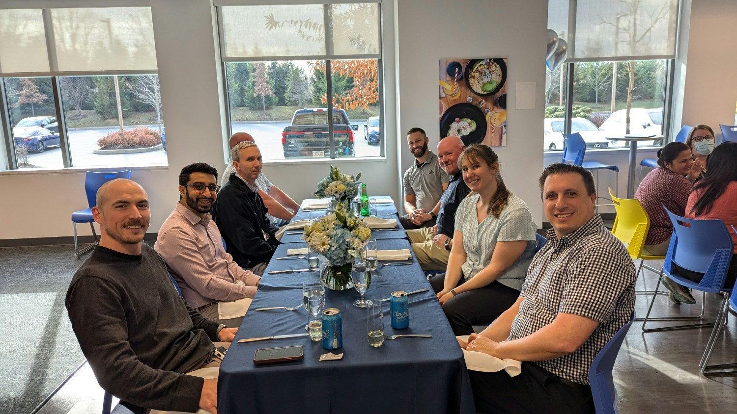 PMA approval lunch celebration