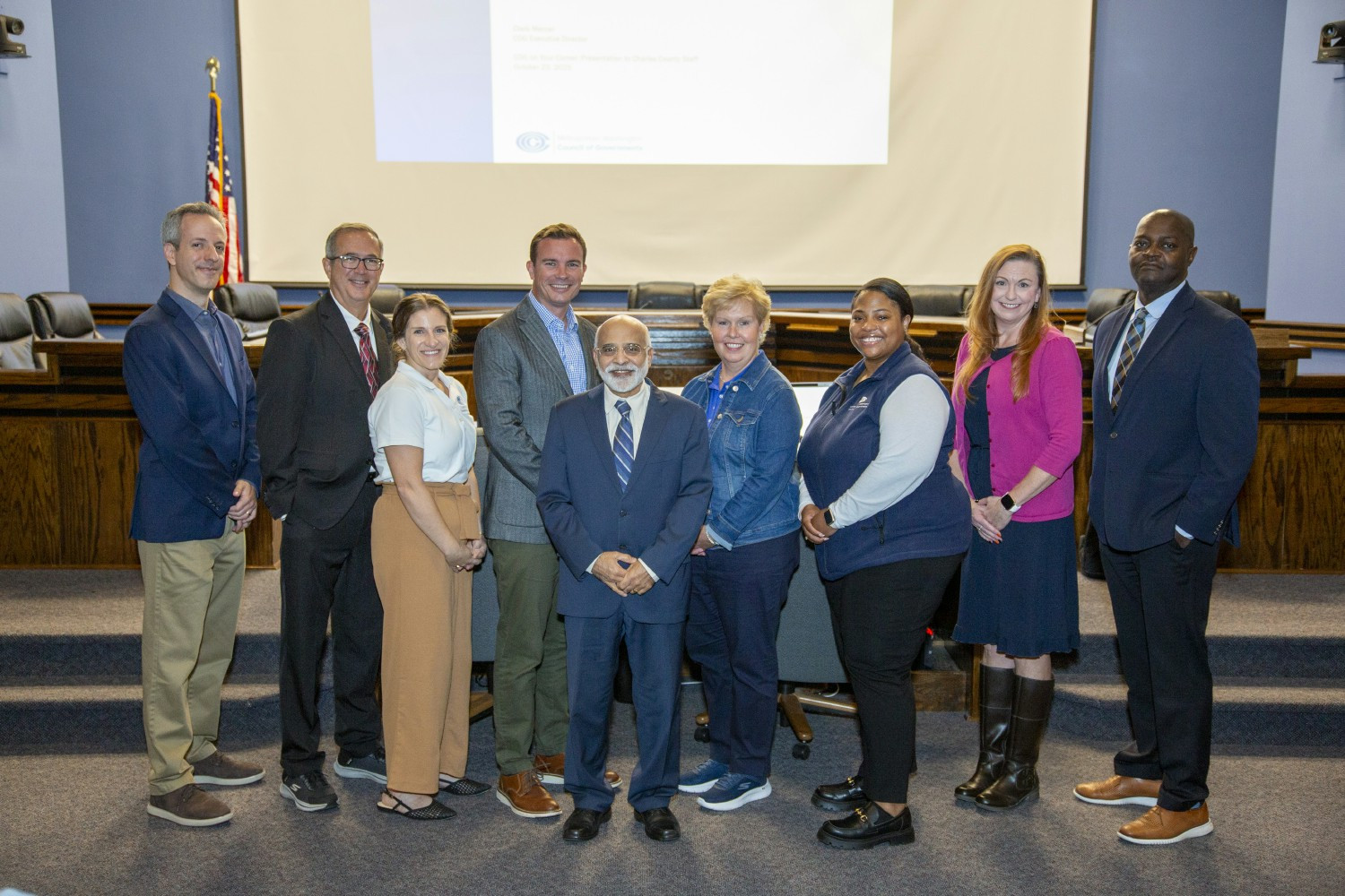 Visit to Charles County Government