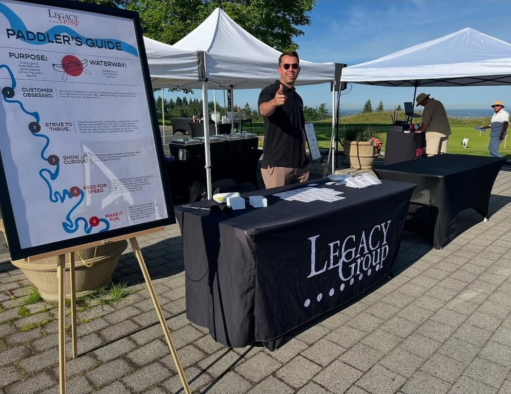Legacy Group Paddler’s Guide: Customer Obsessed, Strive to Thrive, Show Up Curious, Need for Speed, and Make it fun.