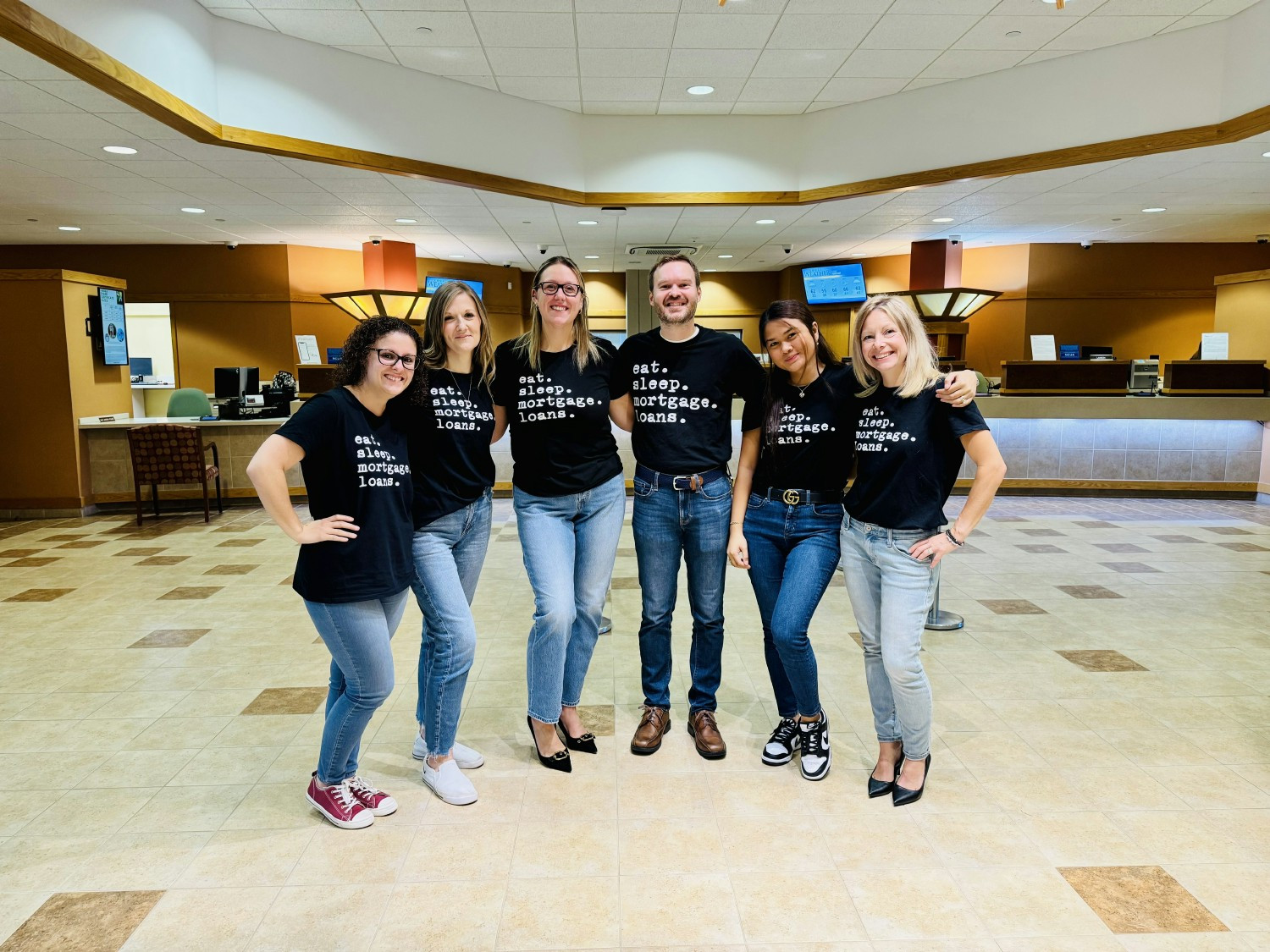 The teamwork, support, and camaraderie that make our mortgage team exceptional. 