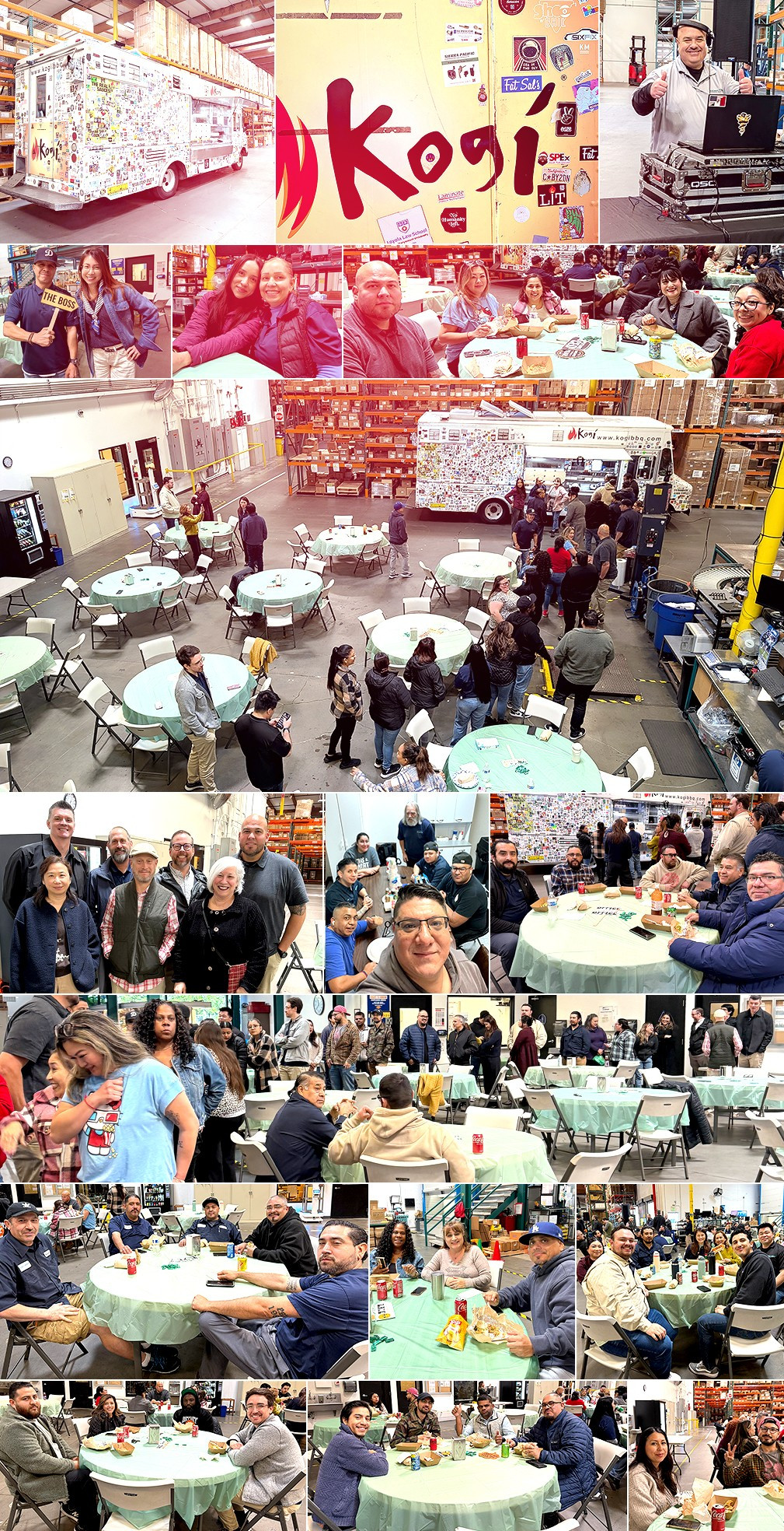 Kogi Food Truck for Lunch Celebration